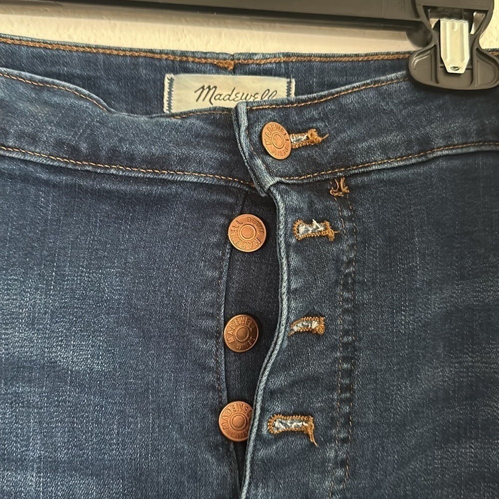 Madewell mid-rise skinny jeans 36 - Picture 4 of 7